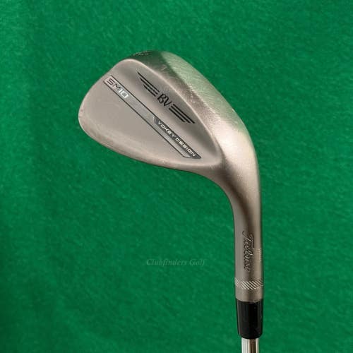 Titleist Vokey SM10 Nickel 58-8M 58 Lob Wedge Factory Steel Wedge Flex