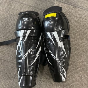 Used Tron X Junior Shin Guards Black 12" 11614-S000216123