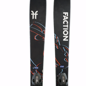 Faction Prodigy 0 Used 2024 Skis (150cm) with Salomon Strive 10 Bindings