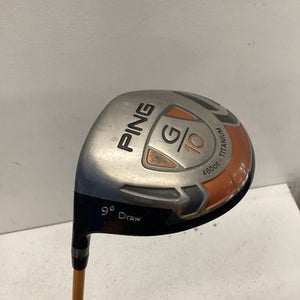 Used Ping G10 Mens Driver LH 9.0 Degree 11443-S000195371