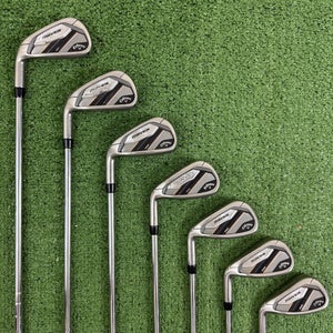 Callaway Mavrik Max Iron Set 5-PW AW KBS Max 80g Regular Left Handed -1/2 Short