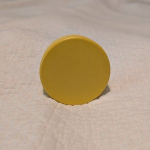 Yellow Ice Hockey Puck – Easy to Spot, Hard to Steal!