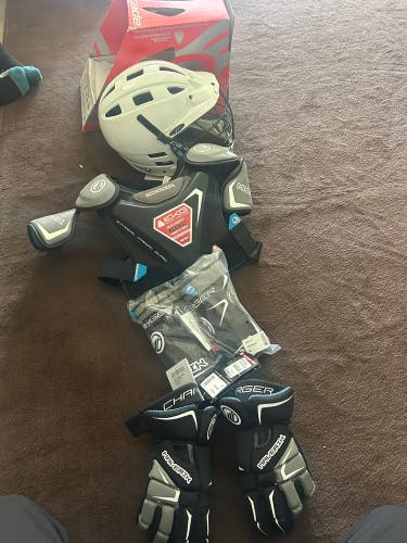 Brand new lacrosse equipment. Full set up. Meets NOCSAE standards