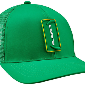 NEW Cobra Strike Trucker Green/Yellow Adjustable Snapback Golf Hat/Cap