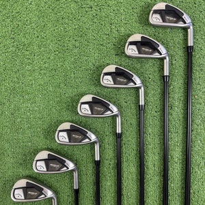 Callaway Rogue ST Max Irons 5-PW AW Regular Flex Tensei AV Blue 65 -1/2 Short