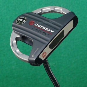 Odyssey White Steel 2-Ball SRT Double-Bend Mallet 34.5" Putter w/ Headcover