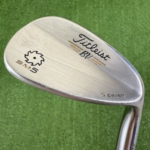 Titleist SM5 BV Vokey Chrome Sand Wedge S Grind 56 Degree 10 Bounce Steel 35