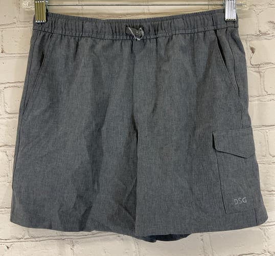 Boys DAB23108H Quick Dry Moisture Wicking Agility Cargo Shorts Mid Grey M Medium