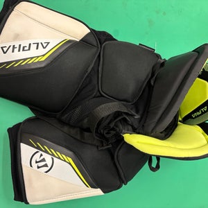 Black Senior Small Warrior alpha Hockey Pants (Used)