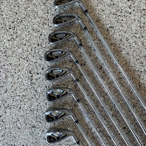 Men's Cobra S3 max Right Handed Iron Set Regular Flex 8 Pieces Steel Shaft (Used)