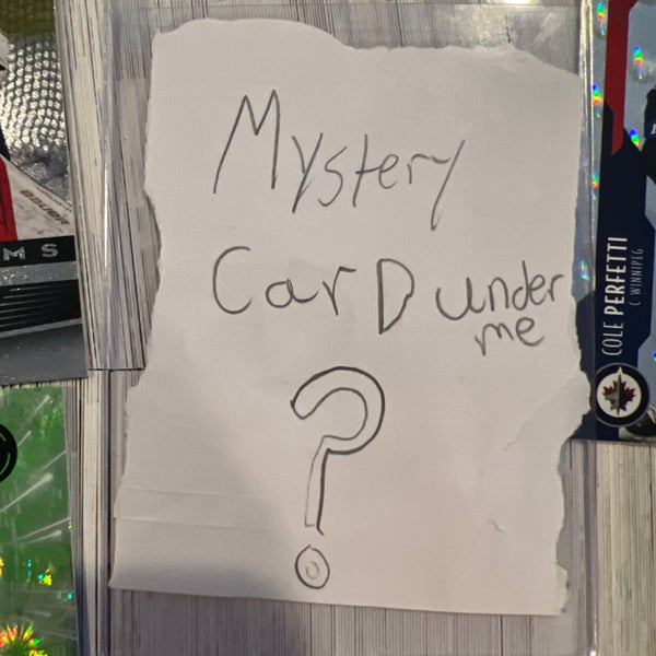 LOT OF HOCKEY CARDS WITH EXOTIC MYSTERY CARD