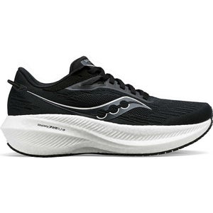 Saucony Triumph 21 S20881-10 Sneakers Men's Black White Running Shoes FL3451