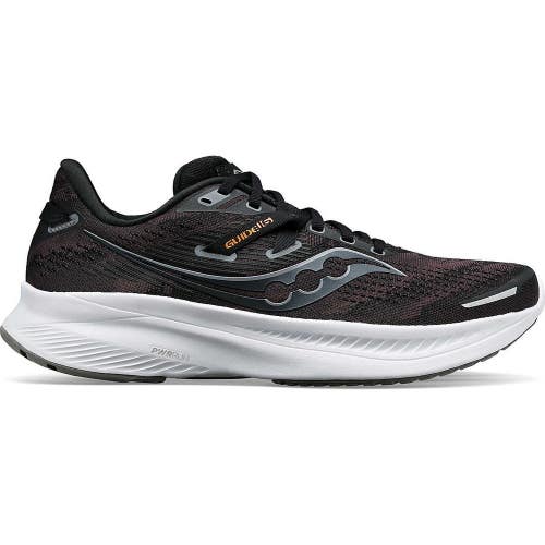 Saucony Guide 16 S20810-05 Sneakers Men Black White Low Top Running Shoes FL3437