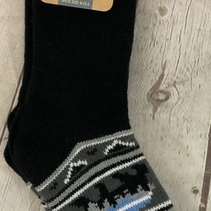 Northeast Outfitters Mens Cozy Cabin Bear-Tec Socks Low Crew Large Infused Aloe