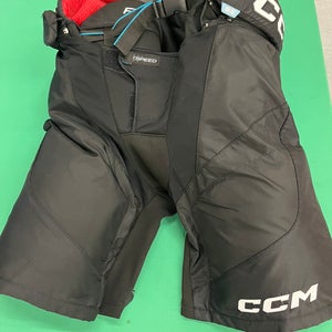 Black Senior Medium CCM Jetspeed ft6 Hockey Pants (Used)