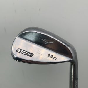 MIZUNO T20 SATIN CHROME WEDGE 50*/07 STIFF DYNAMIC GOLD S400 GOOD