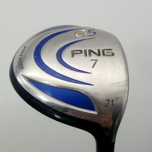 2006 PING G5 7 WOOD 21* STIFF PING TFC 100F FAIR