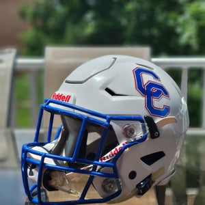 White Riddell Speedflex Football Helmet Adult Size Medium