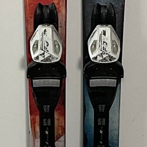 Used Kid's Fischer 111cm Park Stunner Skis With Fischer FJ4 Bindings (SY2232)