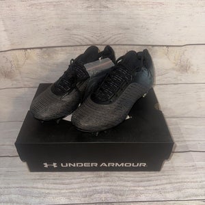 Under Armour Men's Shadow Pro FG Black Yellow Soccer Cleats 3025643-001 Size 5.5