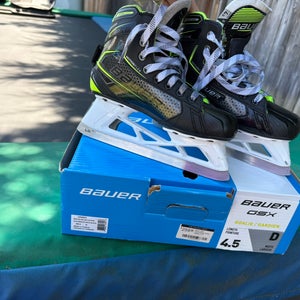 Bauer GSX Intermediate Goalie Skates 4.5 D