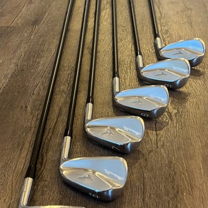 Men's 2024 Mizuno Pro 241 Right Handed Iron Set Stiff Flex Steel Shaft (Used)
