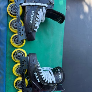 CCM Super Tacks 9350 Inline Skates Regular Width Size 6 (Used)