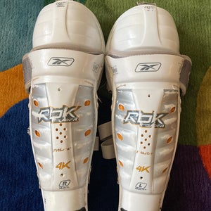 Used 13.5” Reebok 4K Shin Pads