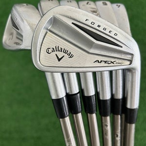 Callaway Apex Pro Forged Iron Set 4-P / Recoil F4 Stiff Graphite