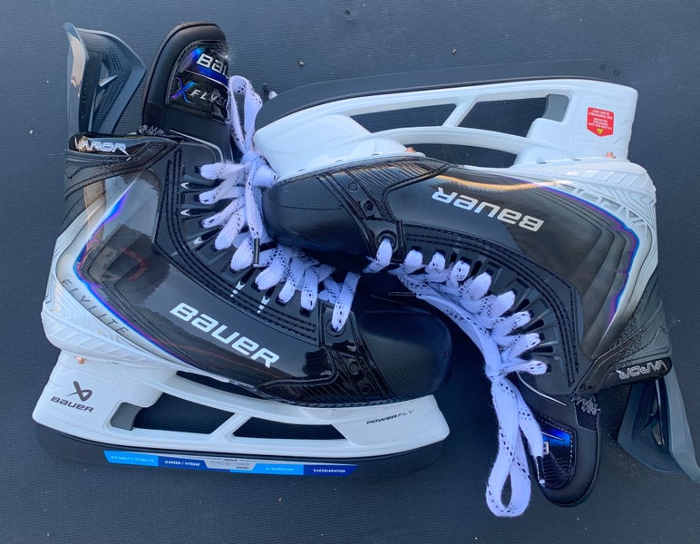 S25 Bauer Vapor Flylite Hockey Skates SR FlyTI BUNDLE