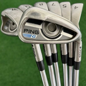 Ping G Series Iron Set 4-W / Ping AWT 2.0 Stiff