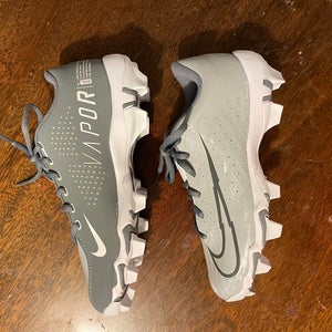 Nike Boys' Vapor Ultrafly 4 Keystone Baseball Cleats DA0702 002 Light Smoke 5Y