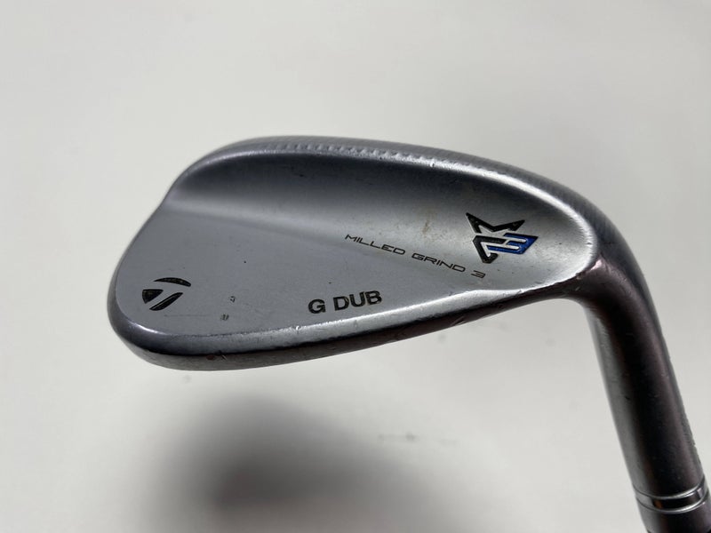 TaylorMade Milled Grind 3 Raw Chrome 58* 11 True Temper DG S200 Wedge RH