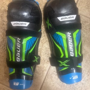 Youth Bauer X 9" Shin Pads  (Used)