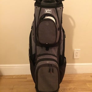 Cobra Ultralight Cart Golf Bag with 14-way Dividers & Rain Cover *VGC*