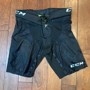 CCM Super Tacks Jetspeed Girdle Shell Senior Medium Retail Black *Read Full Description*