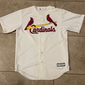 St. Louis Cardinals Kolton Wong #16 Jersey, Majestic Coolbase Size Medium White