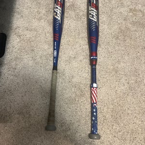 BBCOR Two Piece Composite 32 inch Cat Nine and USSSA One Piece Alloy 31 inch Cat Nine