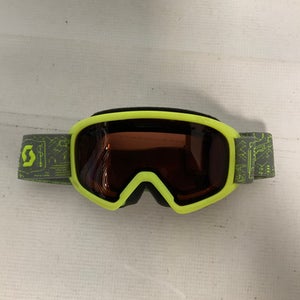 Used Scott JR WITTY Snow Goggles Youth Yellow 11823-S000032483