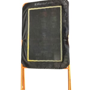 Used Ezgoal LACROSSE REBOUNDER Lacrosse Training Aid Orange 11347-S000250289