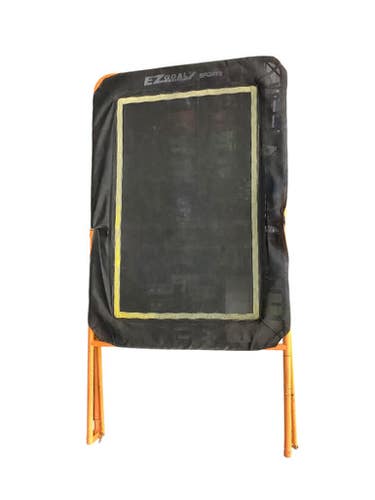 Used Ezgoal LACROSSE REBOUNDER Lacrosse Training Aid Orange 11347-S000250289