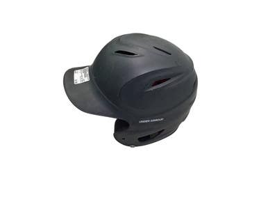 Used Under Armour BLACK BB HELMET Batting Helmet No Mask Black XS 11347-S000250290