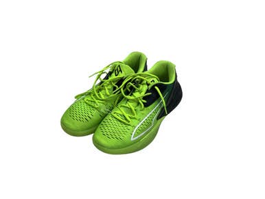 Used Puma Basketball Shoes M Lime And Black Senior 10 11347-S000250280