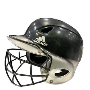 Used Adidas Batting Helmet w/Mask Black LG 11859-S000023040