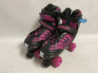 Used Schwinn Senior Roller Quad Skates Purple Adjustable 11855-S000187142