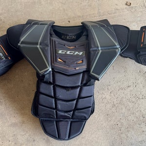 Used Sr XL CCM Premier Pro spec Goalie Chest Protector