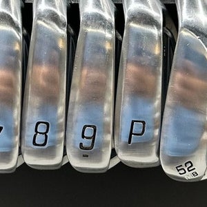 Bridgestone 221 CB Iron Set 4-LW Stiff Steel Fiber i110 CW Shafts RH Used