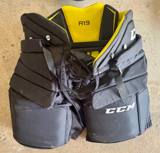 Used Senior XL CCM Premier R1.9 Hockey Goalie Pants
