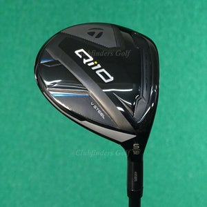 TaylorMade Qi10 V-Steel 18 Fairway 5 Wood Ventus TR FW 6-S Graphite Stiff w/HC
