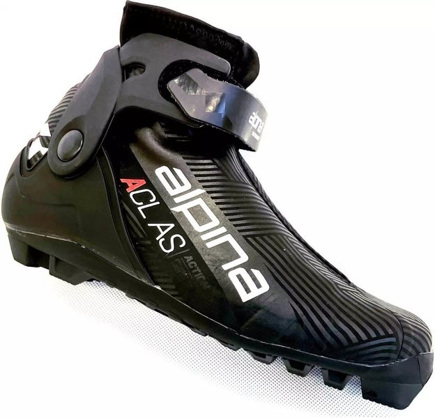 NEW $200 Men's Alpina Action Classic ACL AS Cross Country Ski Boots  NNN Sole